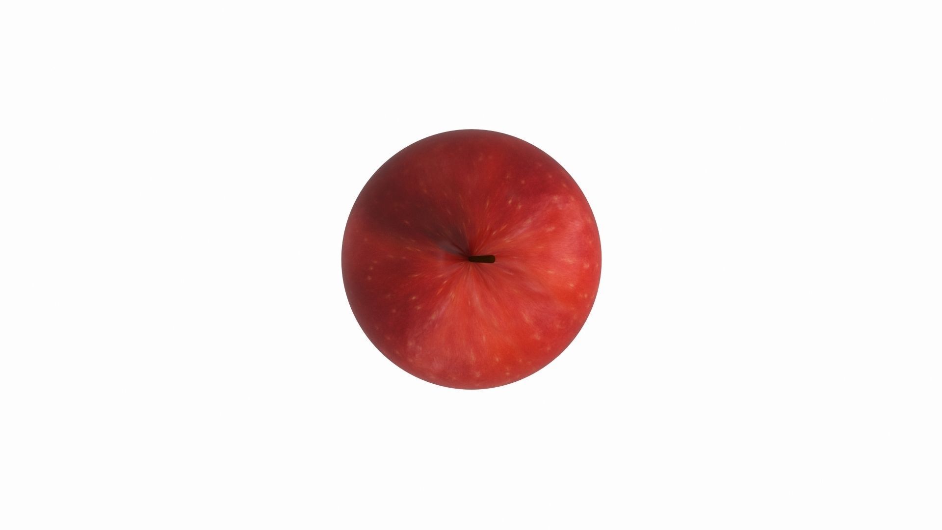 Apple Red Delicious Fruit 3D Model 3D model_5