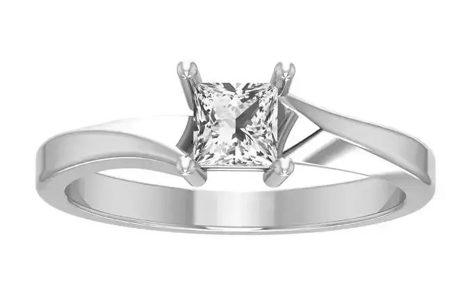 Women Engagement Princess Stone Ring