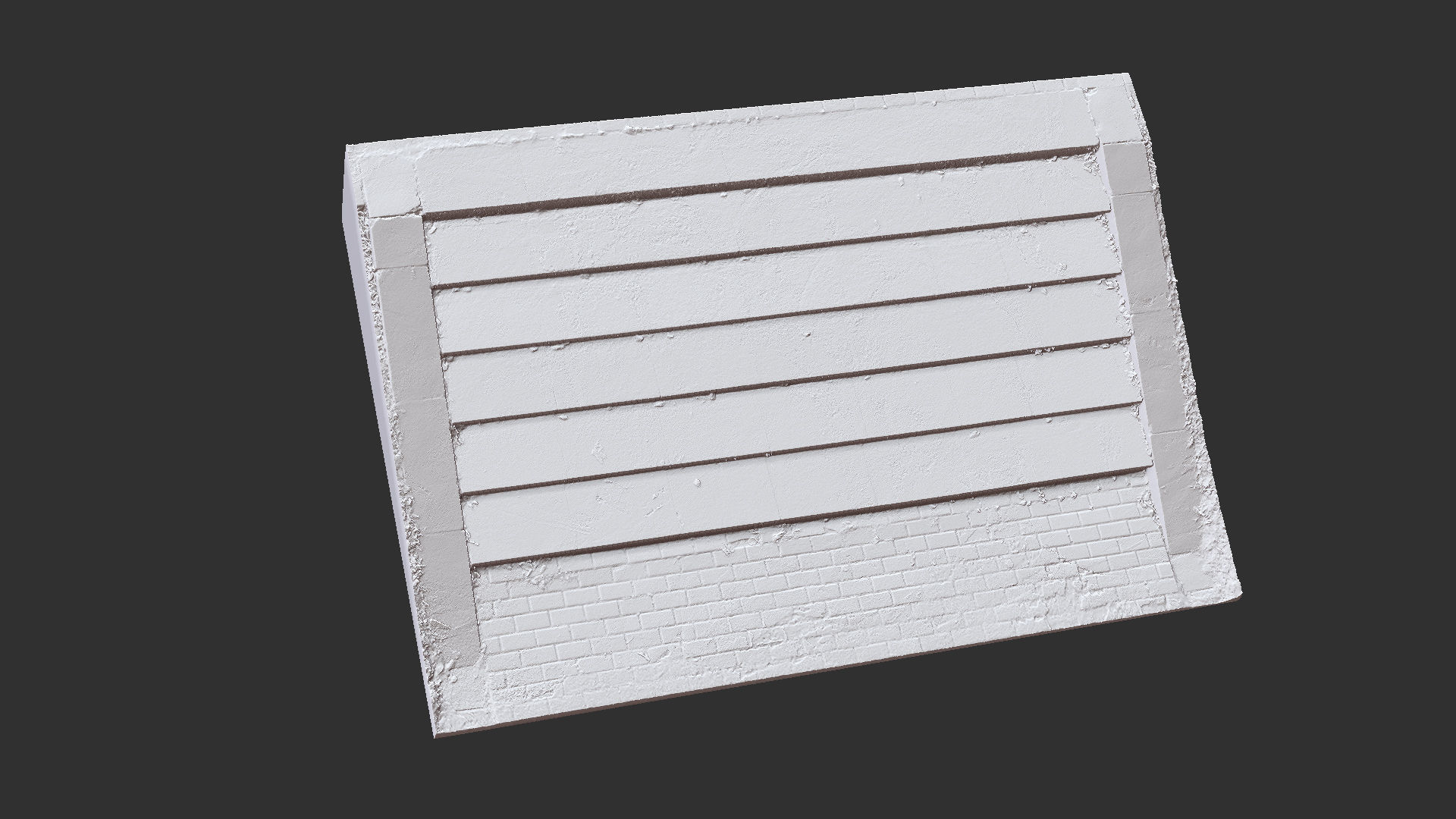 3D scan Steps in the park 3D model_19