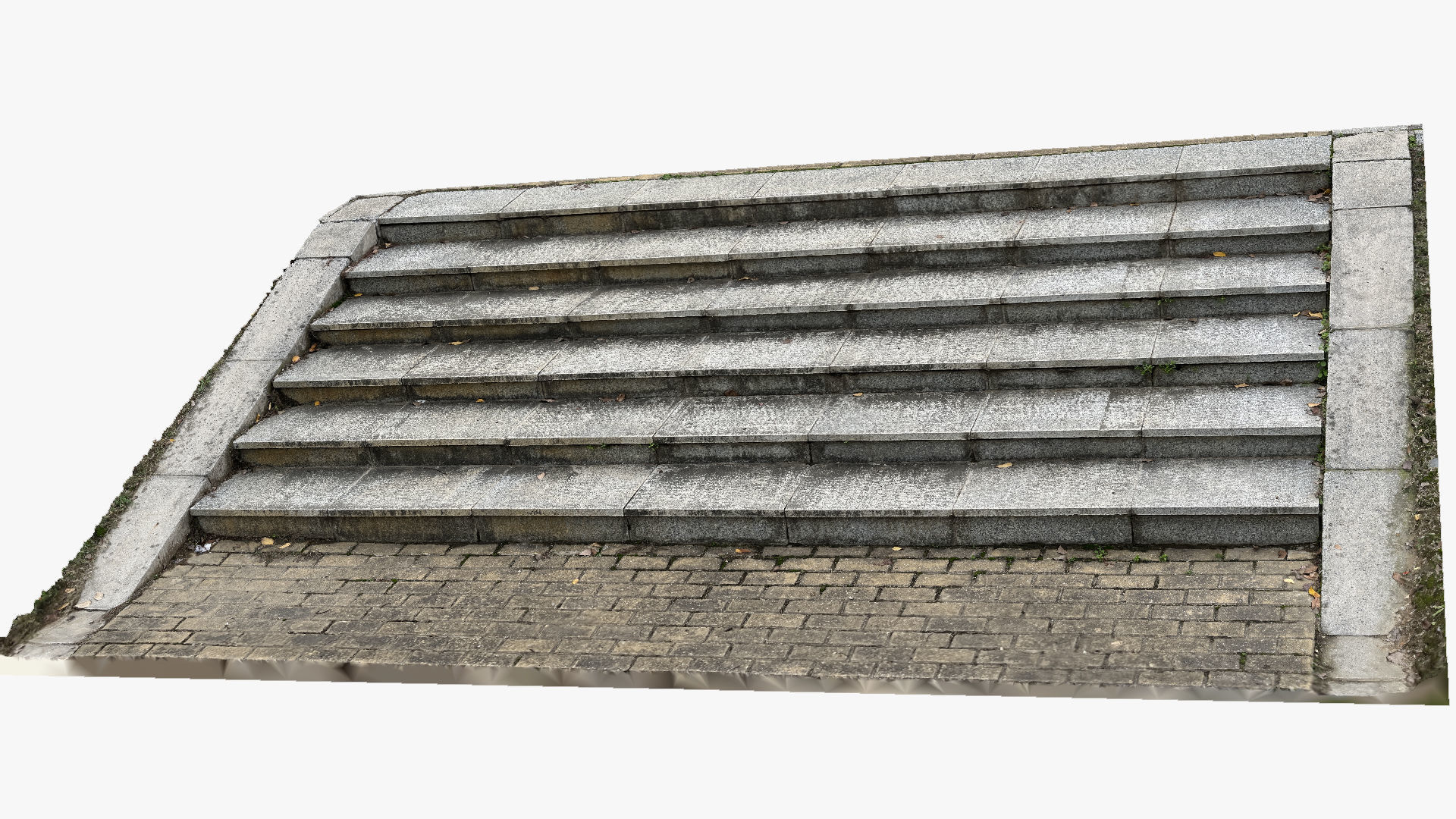 3D scan Steps in the park 3D model_7