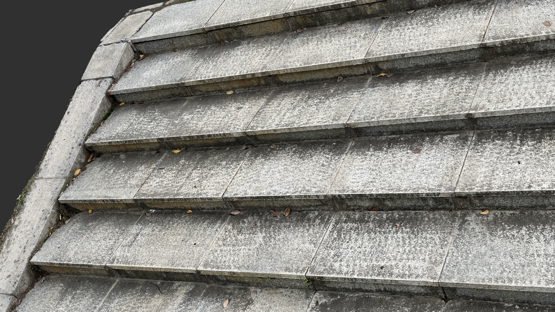 3D scan Steps in the park 3D model_14