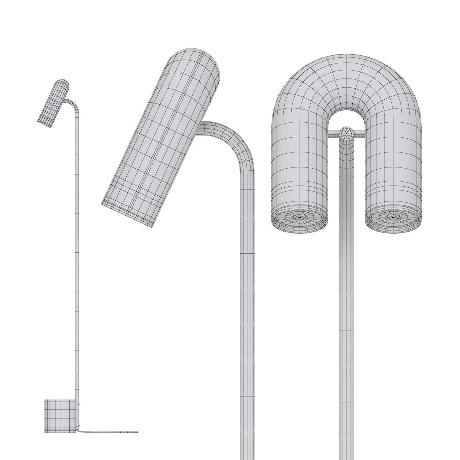 Floor lamp by AGO and BYMARS from Cirkus collection 3D model_2