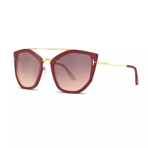 Tom Ford - FT0648 75G Sunglasses Low-poly 3D model