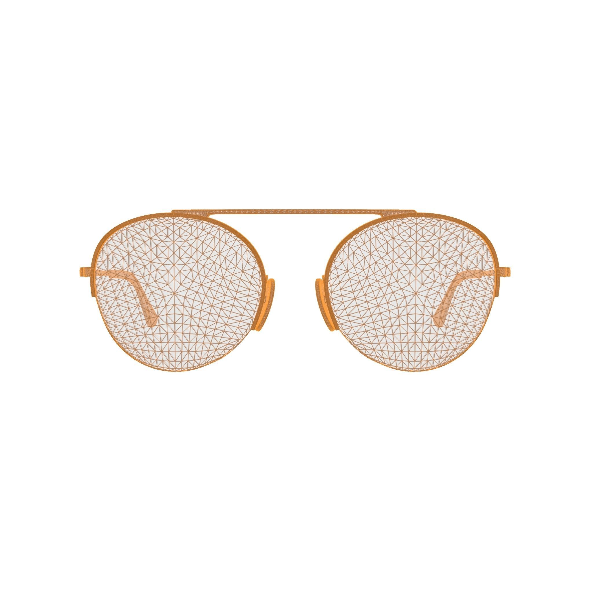 Tom Ford - FT0668 28X Sunglasses Low-poly 3D model_6