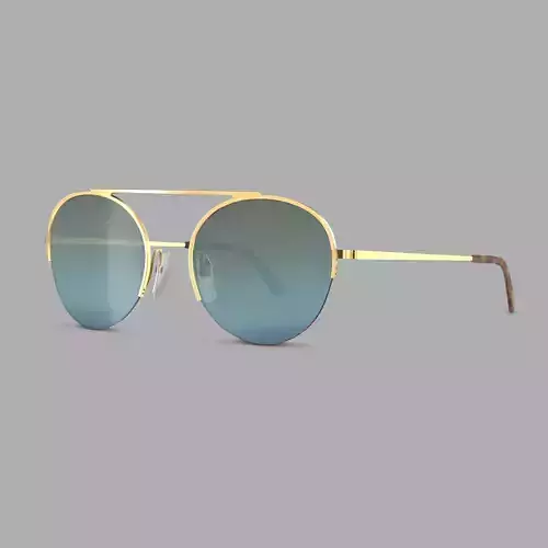Tom Ford - FT0668 28X Sunglasses Low-poly 3D model