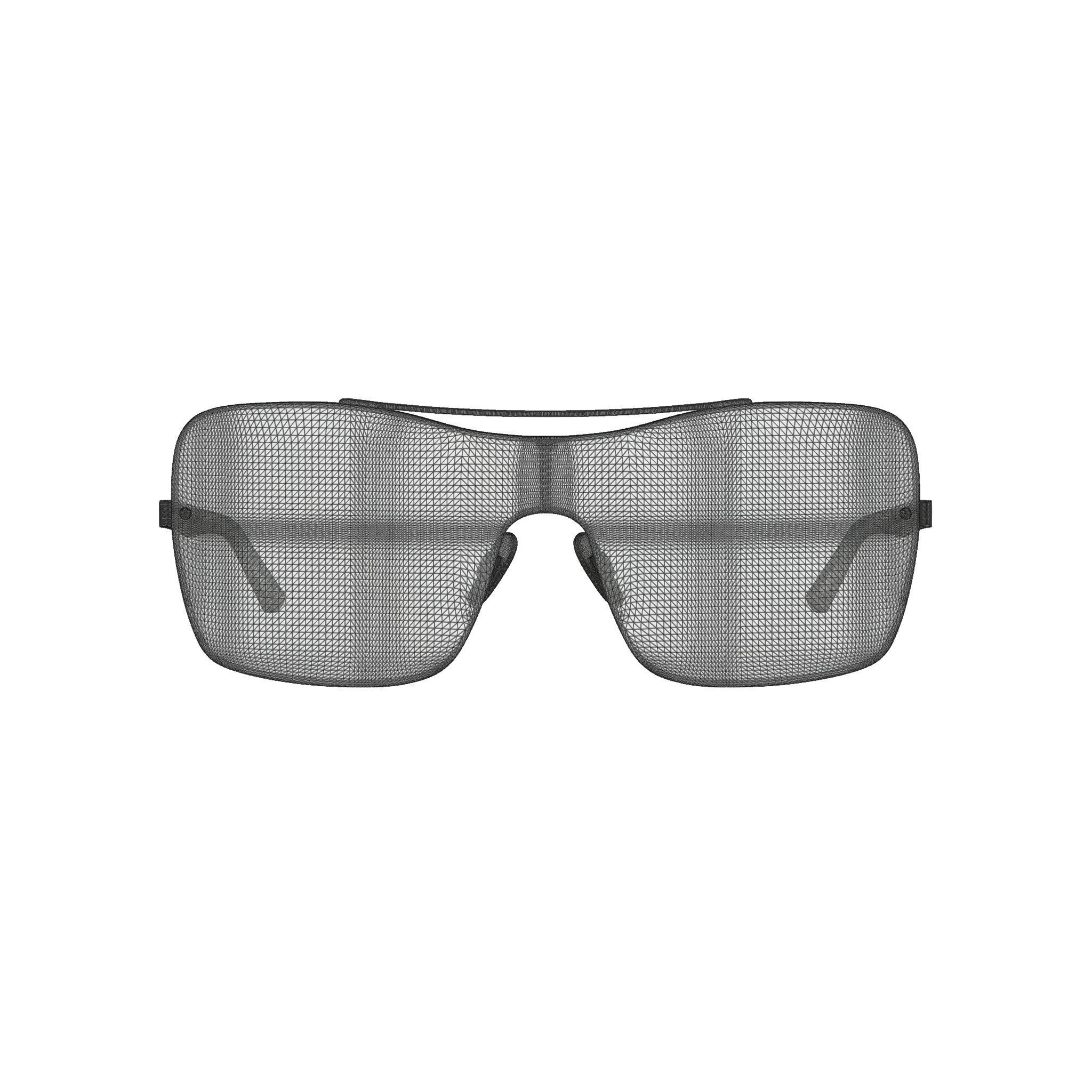 Web - WE0202 Sunglasses Low-poly 3D model_7