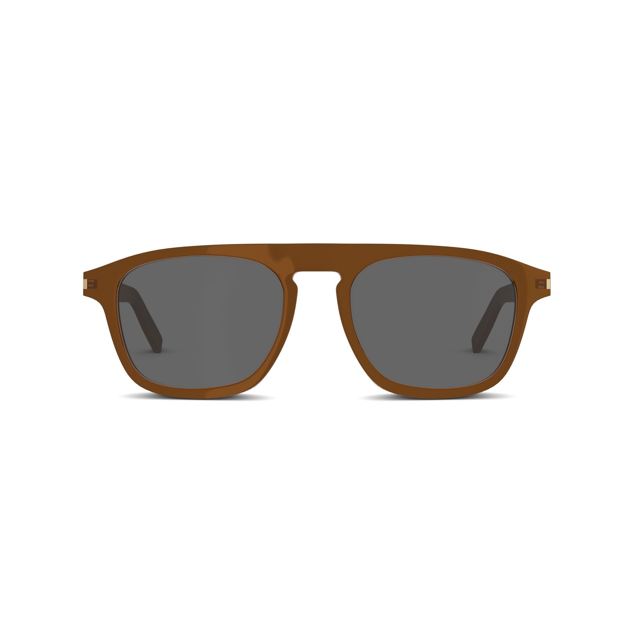 Saint Laurent - SL 158 005 Sunglasses Low-poly 3D model_2