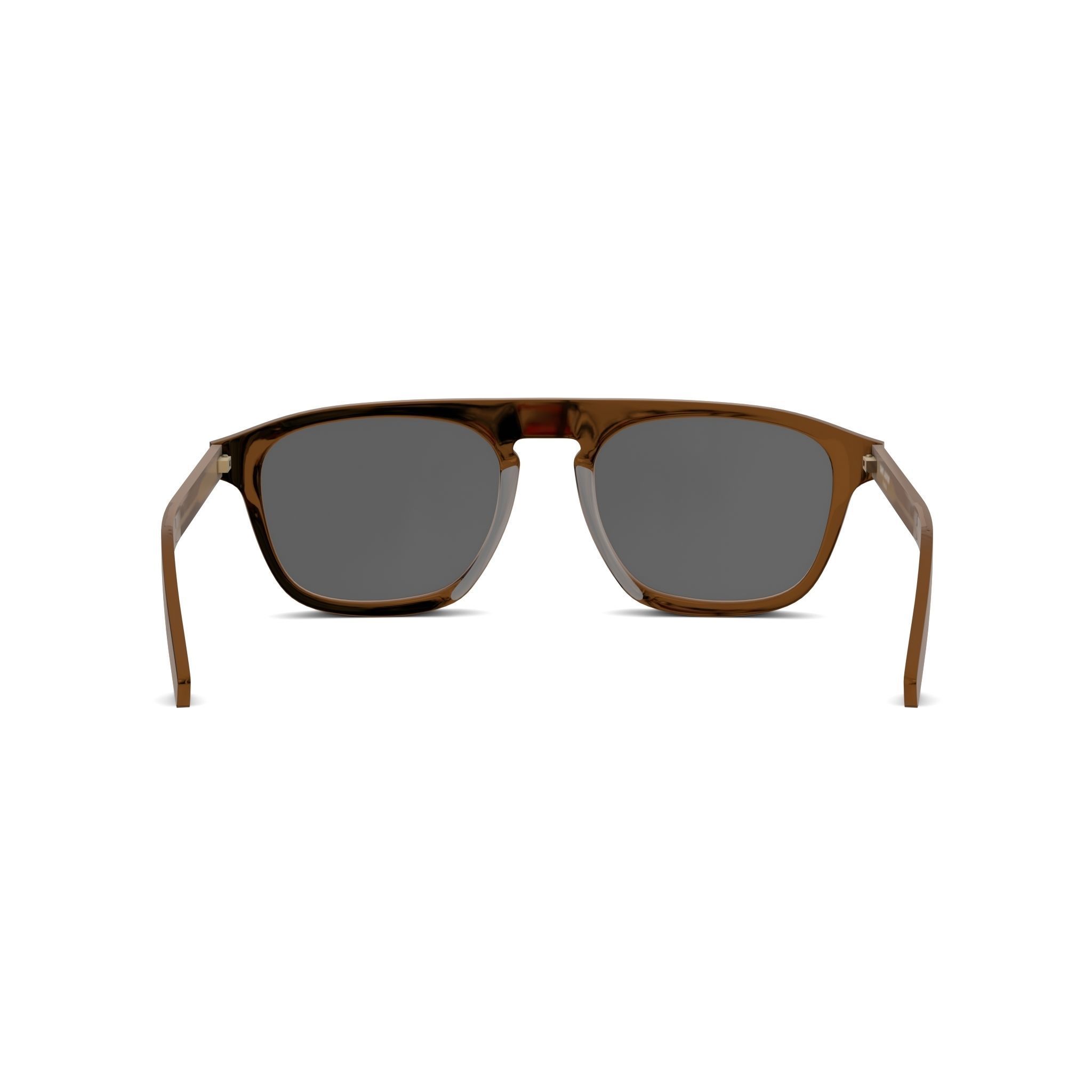 Saint Laurent - SL 158 005 Sunglasses Low-poly 3D model_1
