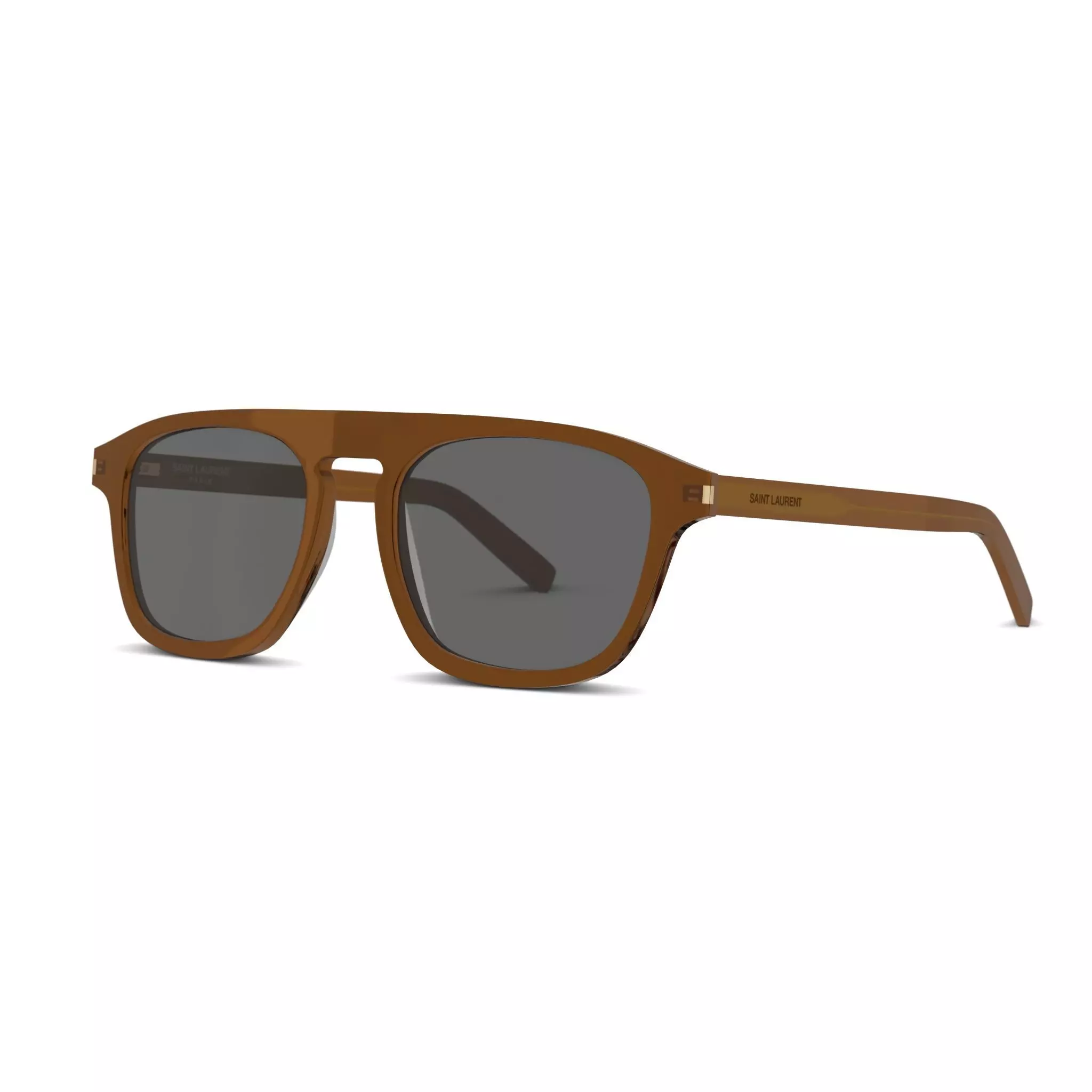 Saint Laurent - SL 158 005 Sunglasses Low-poly 3D model_0