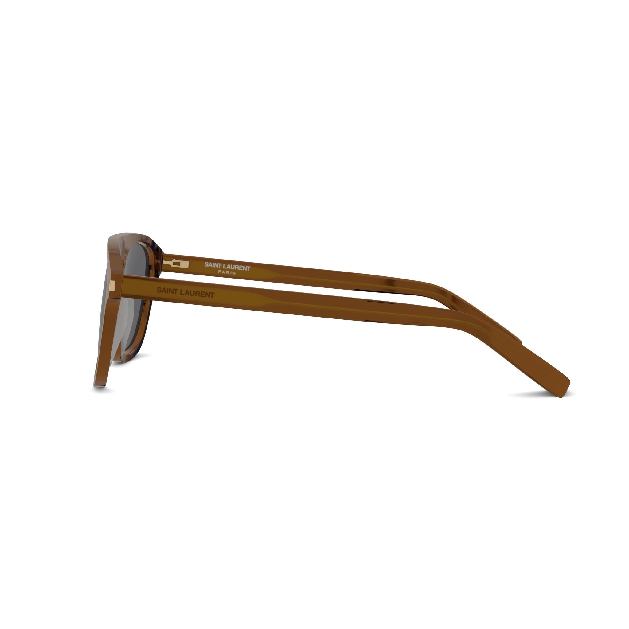 Saint Laurent - SL 158 005 Sunglasses Low-poly 3D model_3