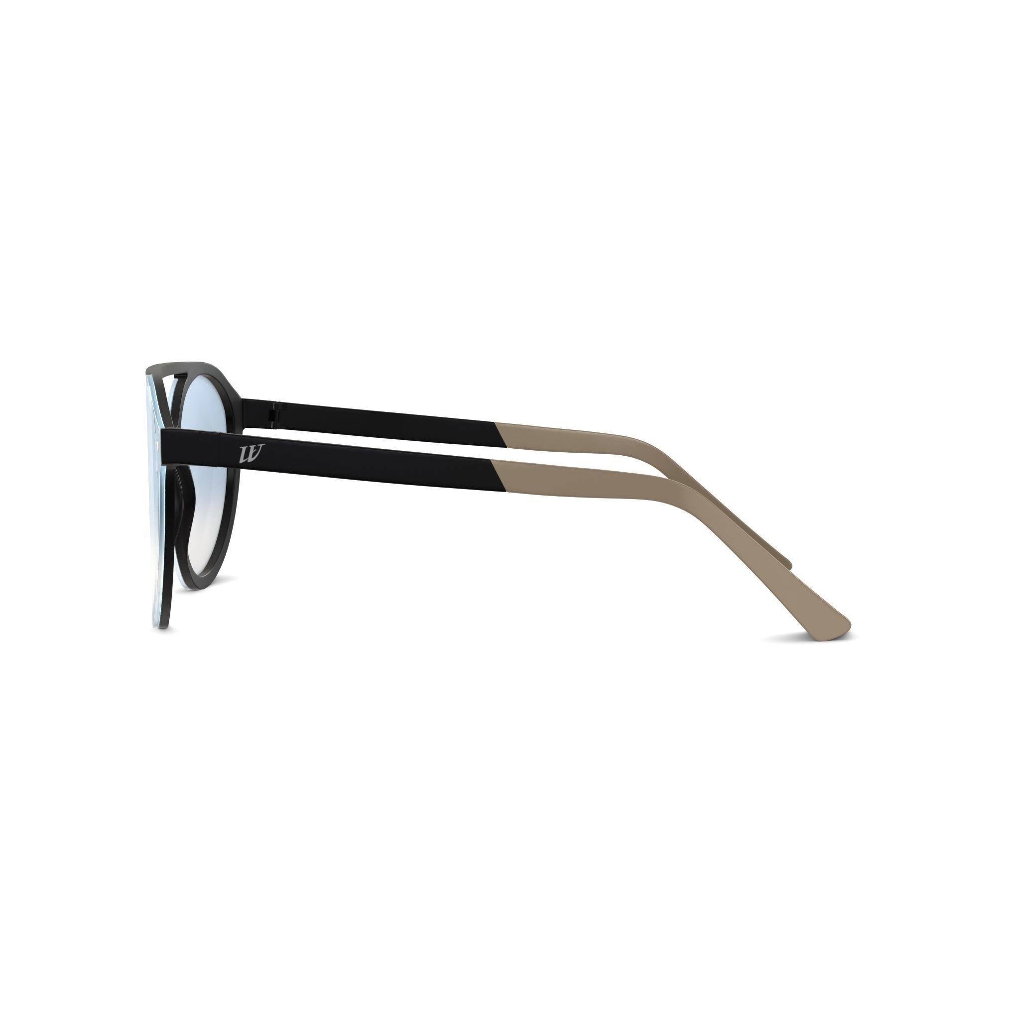 Web - WE0184 02C Sunglasses Low-poly 3D model_3