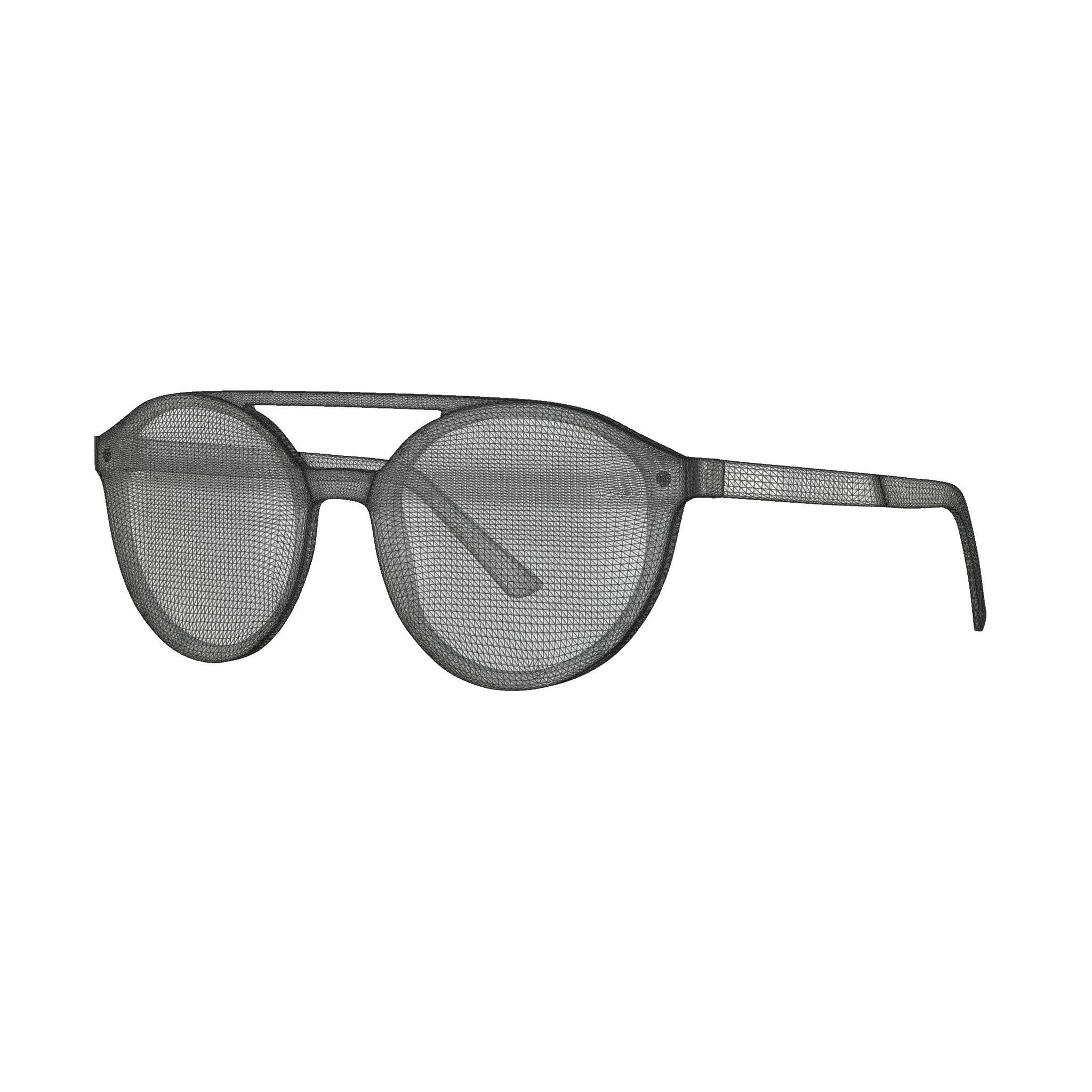 Web - WE0184 02C Sunglasses Low-poly 3D model_5