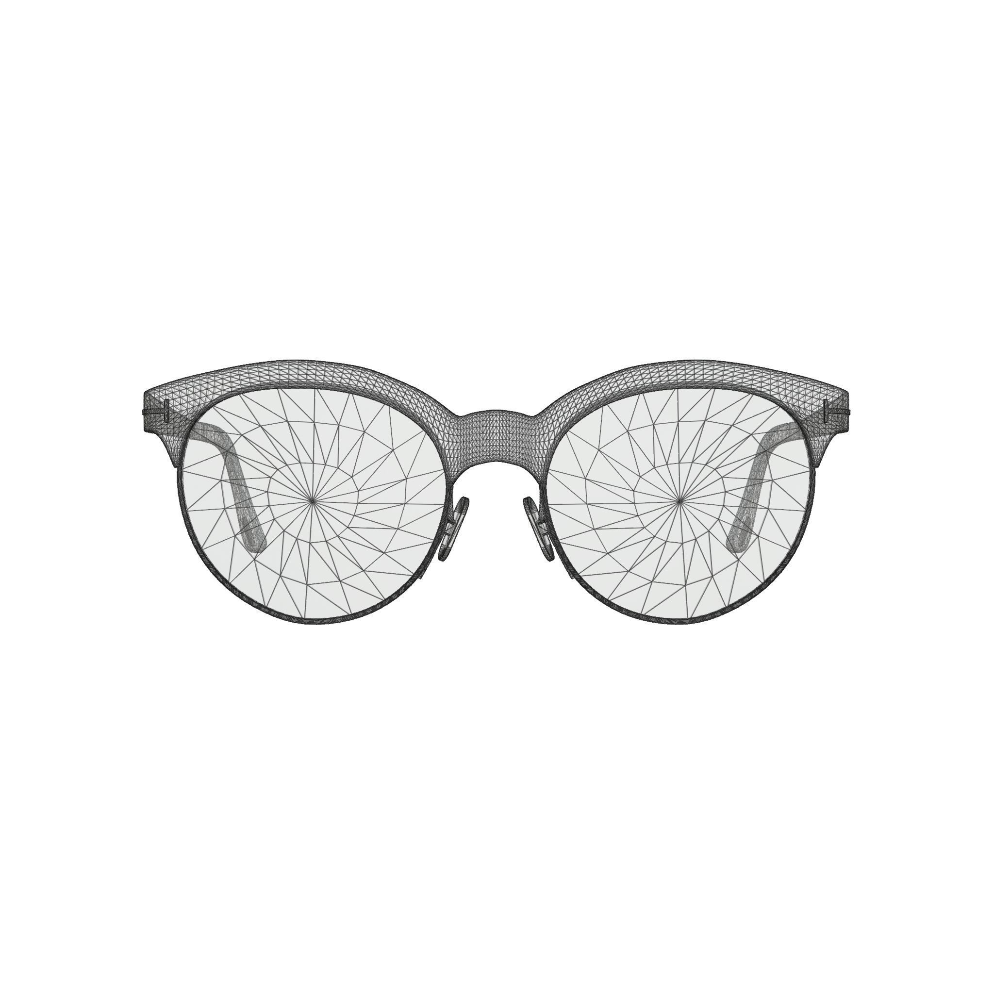 Tom Ford - FT438 28F Sunglasses Low-poly 3D model_6