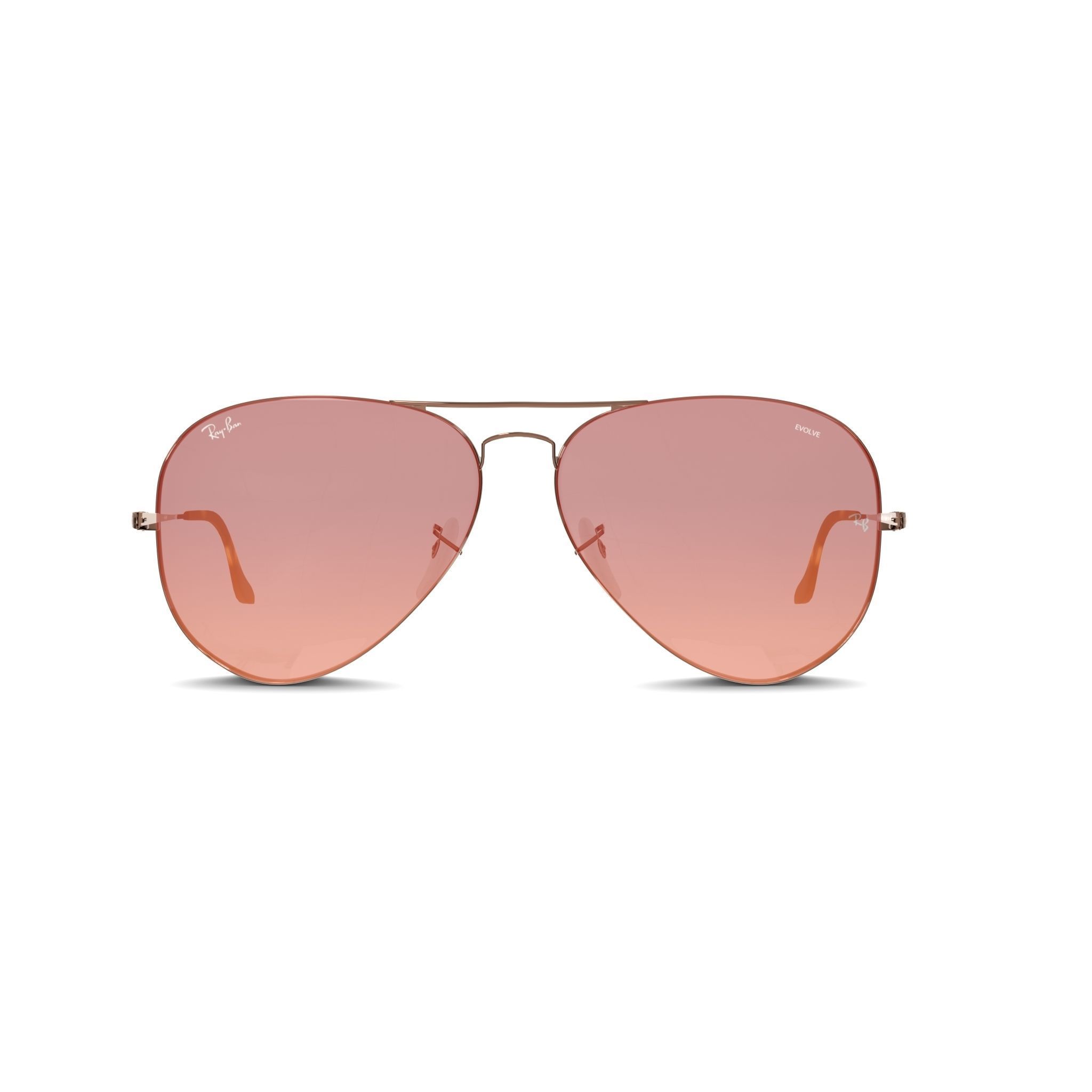 Ray-Ban Aviator Metal II  RB3689 Washed Evolve Sunglasses Low-poly 3D model_2