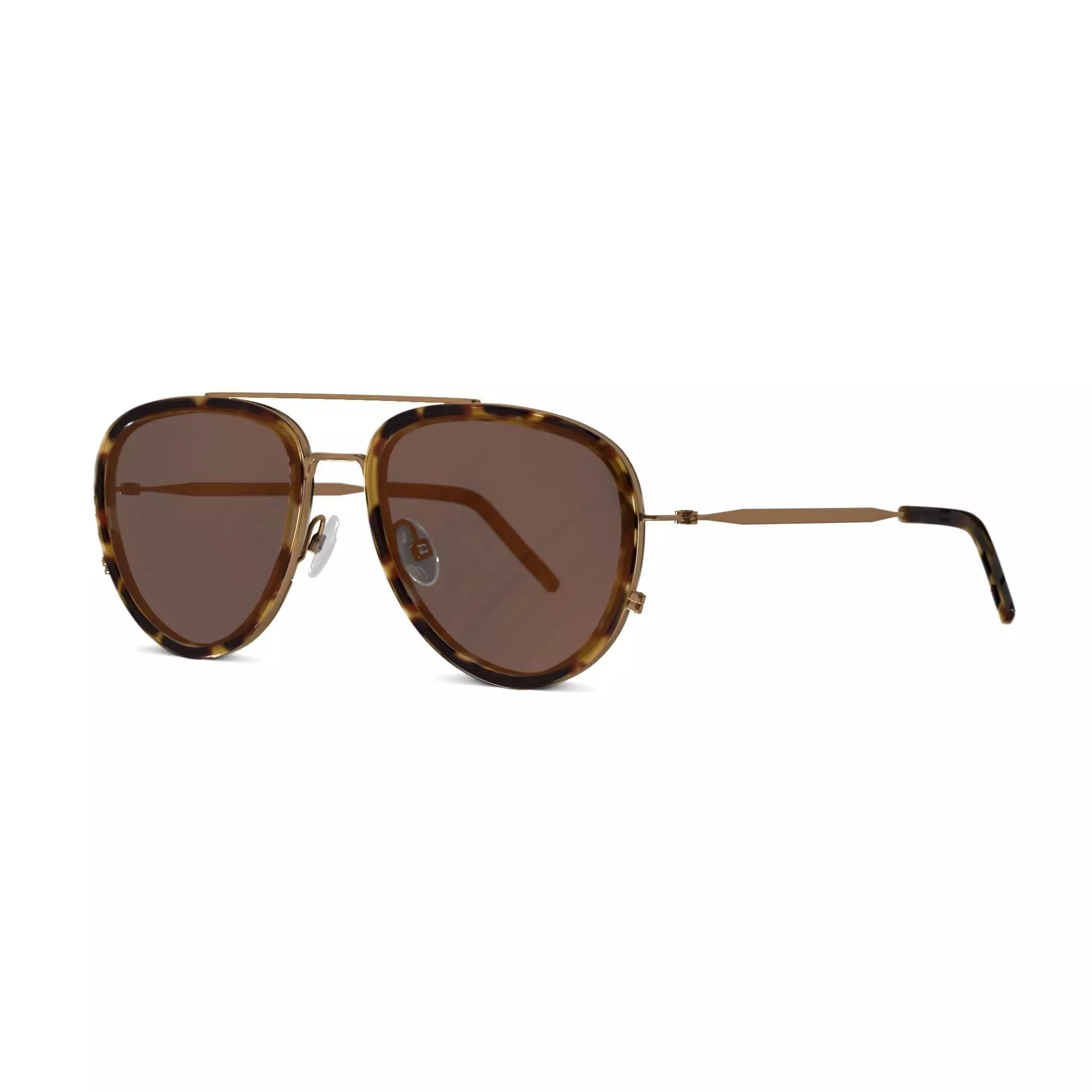 Tomas Maier - TM0009S 002 Sunglasses Low-poly 3D model_0