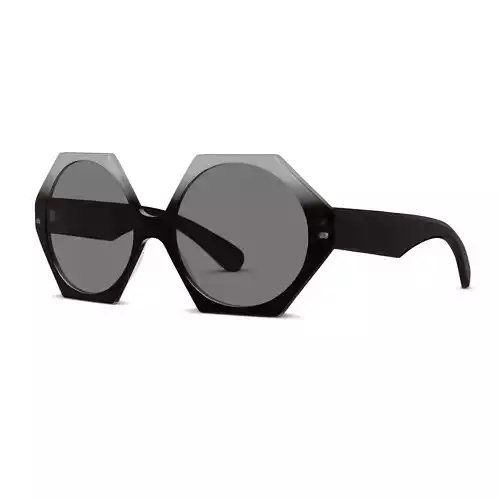 Vasuma  - GOLDEN G410 Sunglasses Low-poly 3D model