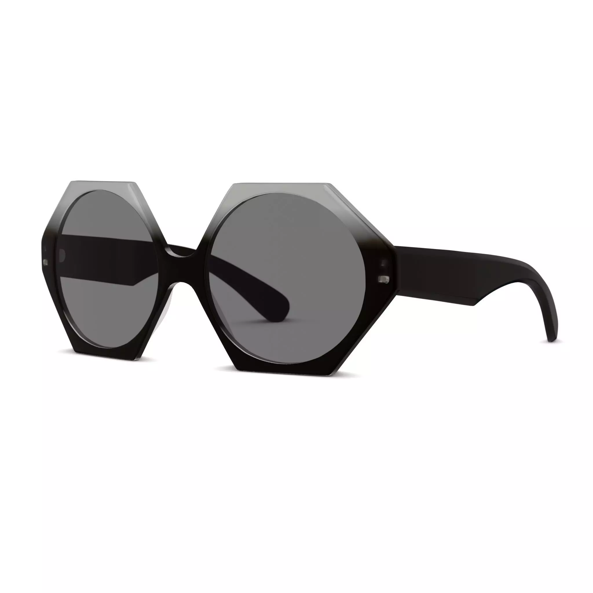Vasuma  - GOLDEN G410 Sunglasses Low-poly 3D model_0