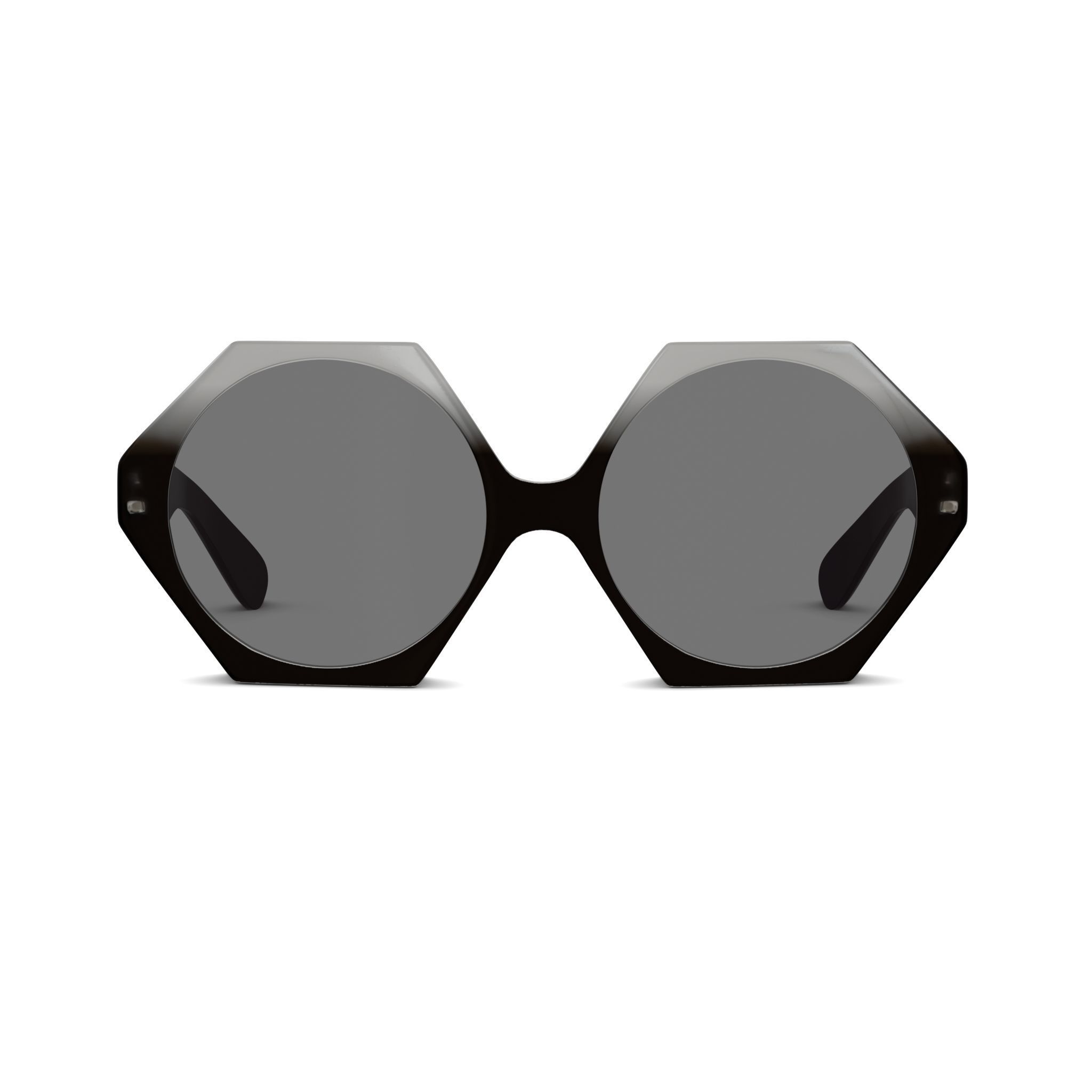 Vasuma  - GOLDEN G410 Sunglasses Low-poly 3D model_2