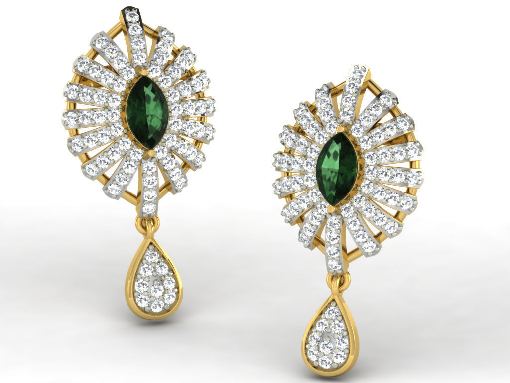 earring bulk  50  3dm files ready to print part 03 3D print model_2