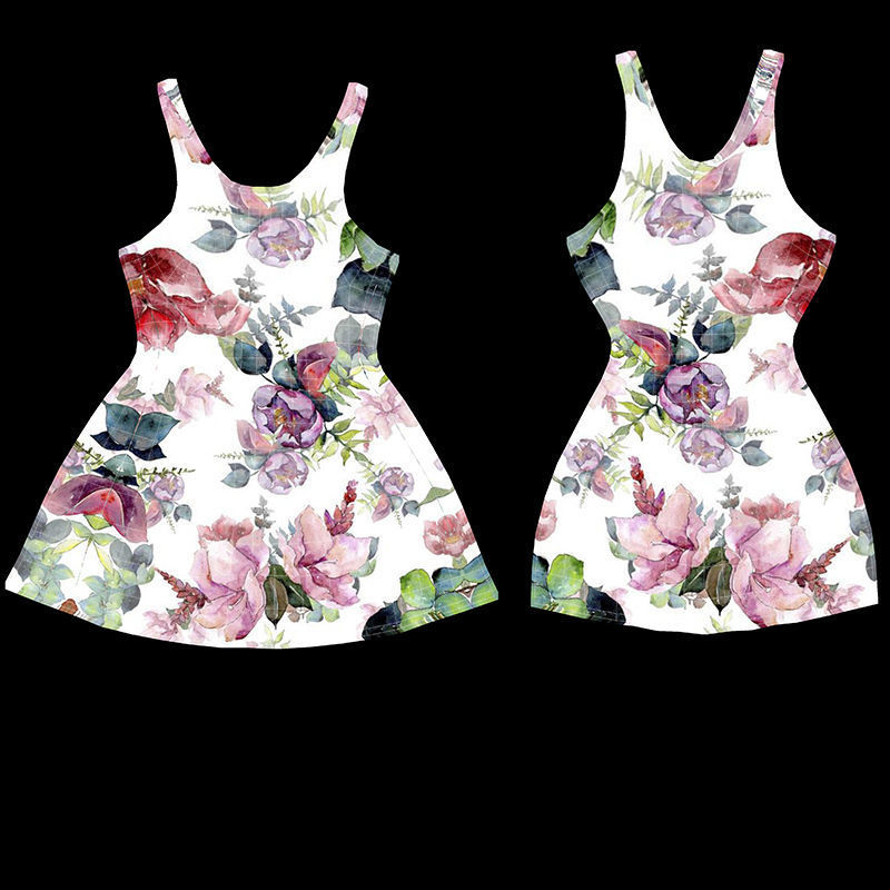 Kristen Cartoon Girl Rig V1 Low-poly 3D model_25