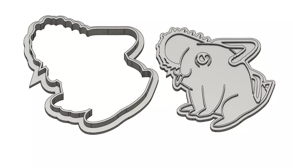 Pochita - Chainsaw man - Cookie Cutter 3D print model_0