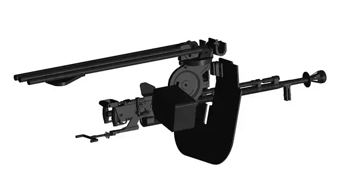 DShK heavy machine gun