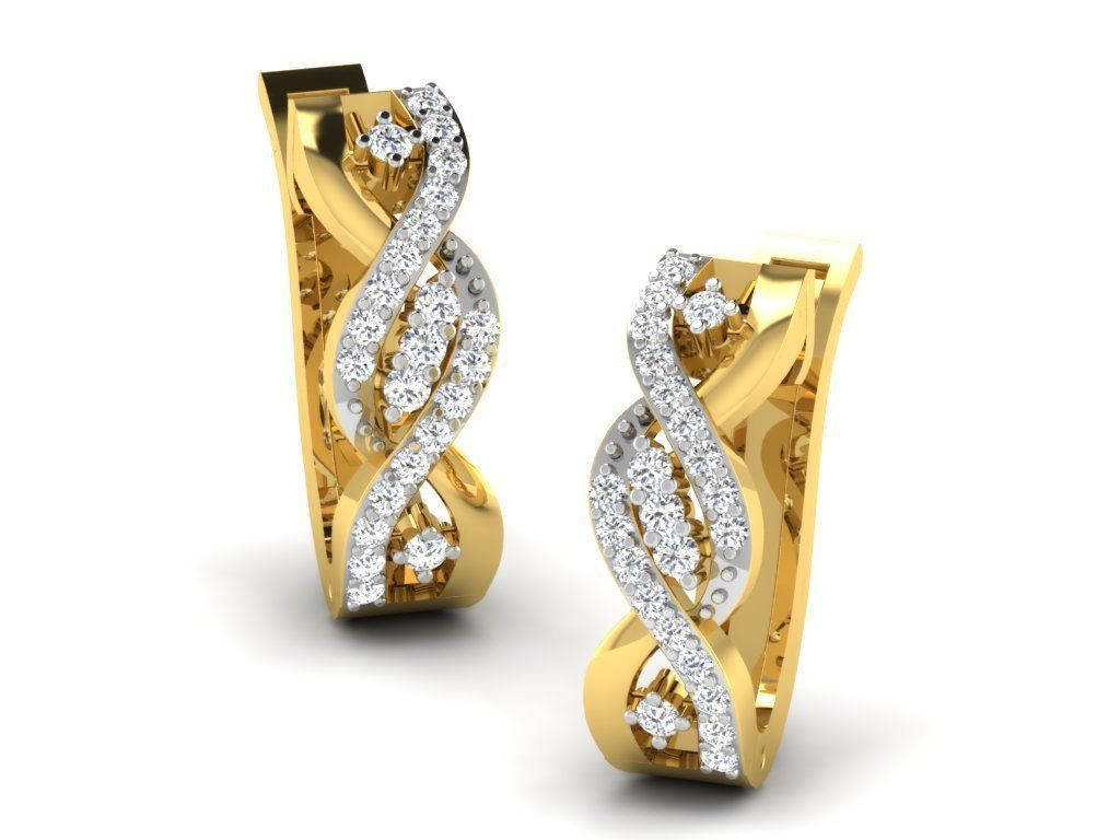 earrings  bulk 53  3dm files ready to print part 04 3D print model_45