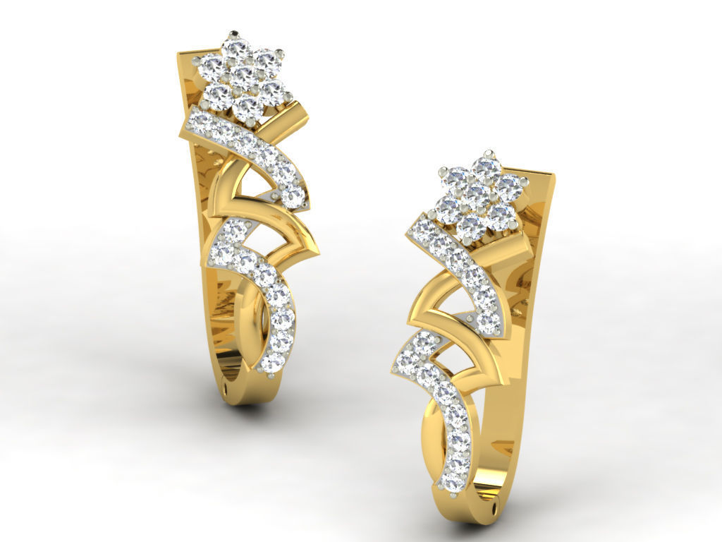 earrings  bulk 53  3dm files ready to print part 04 3D print model_36