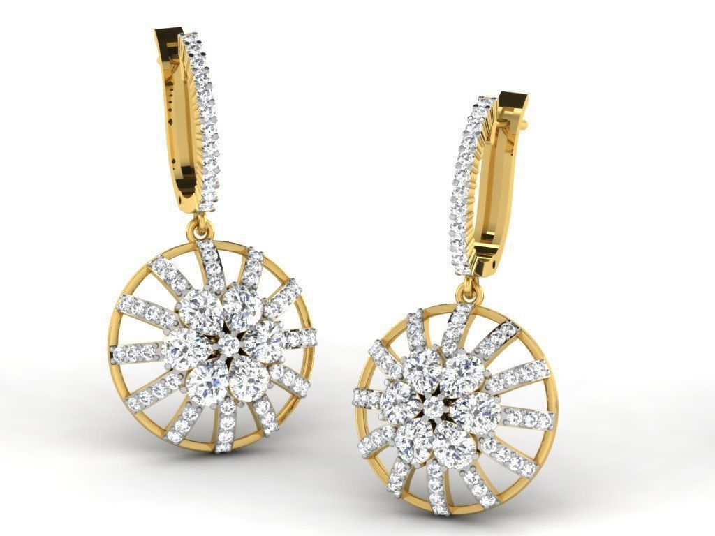 earrings  bulk 53  3dm files ready to print part 04 3D print model_34