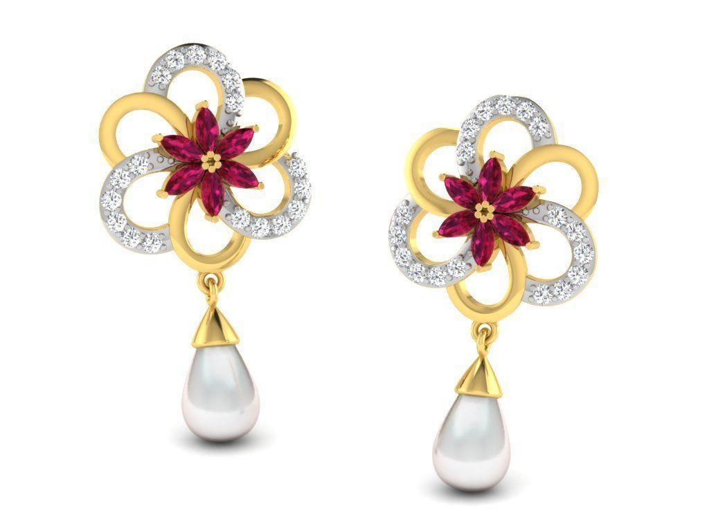 earrings  bulk 53  3dm files ready to print part 04 3D print model_57