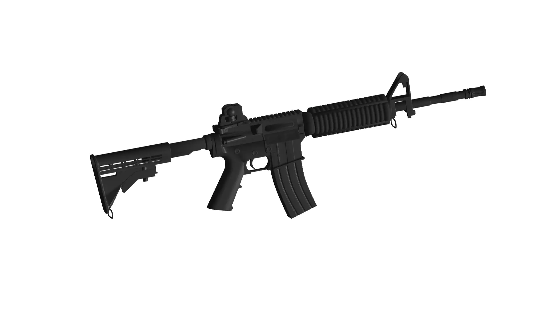 M416 RIFLE 3D model_0