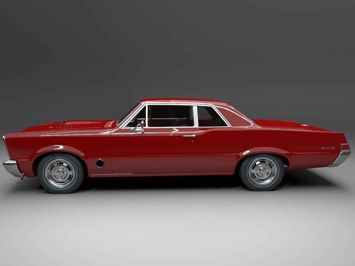 pontiac gto 1965 3D model_7