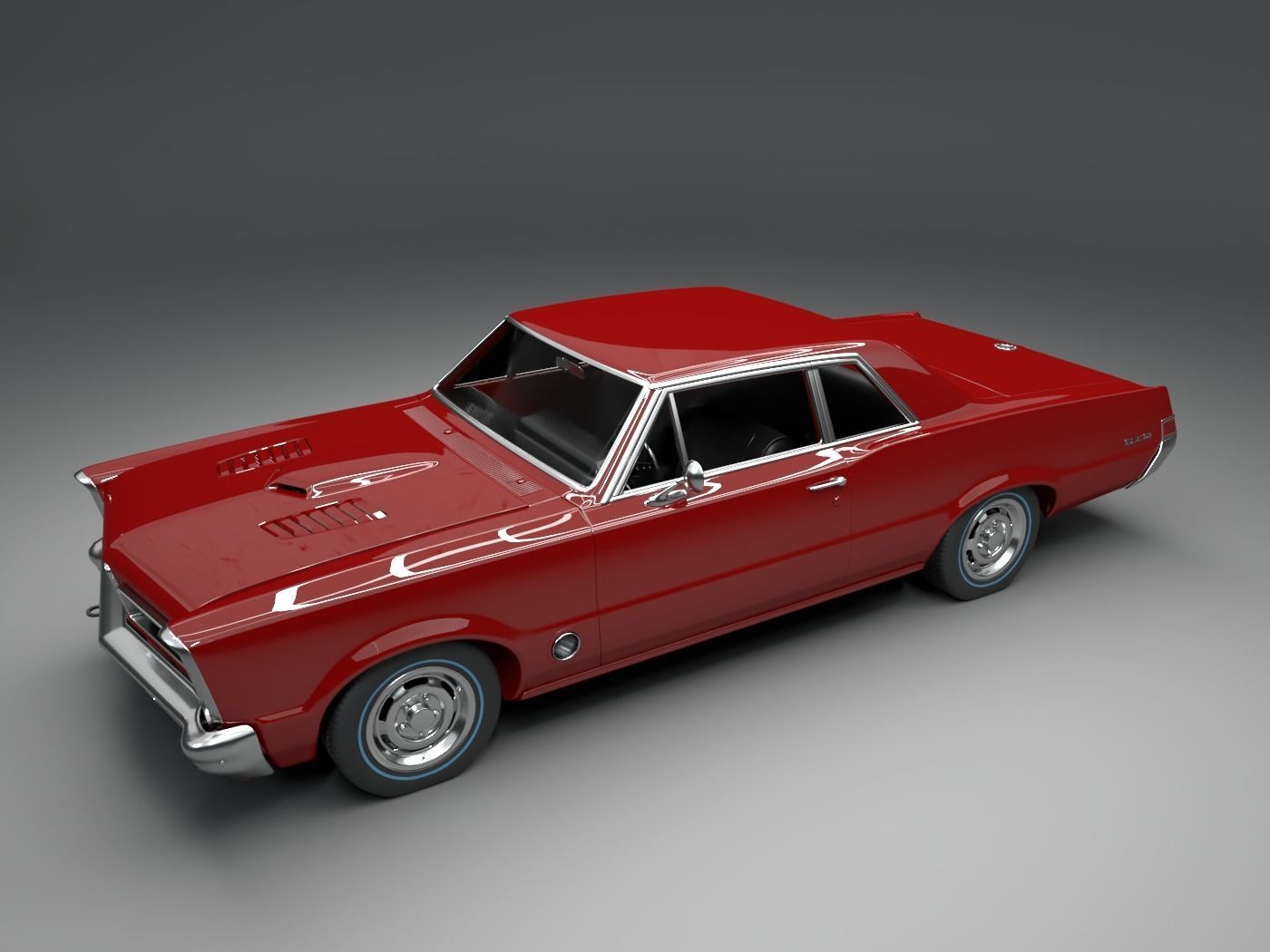 pontiac gto 1965 3D model_6