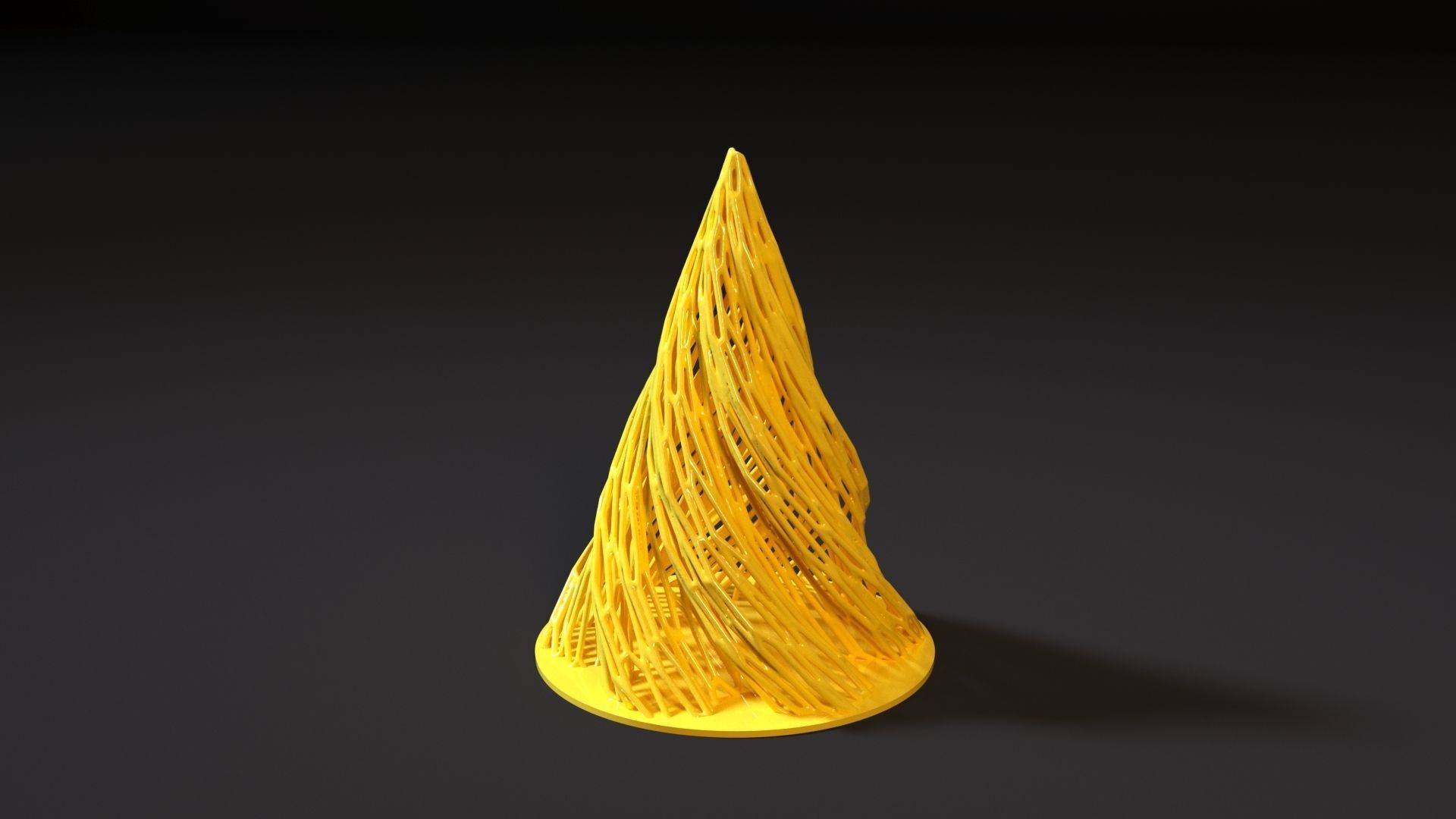 Christmas tree pass set 6 pieces 3D print model_12