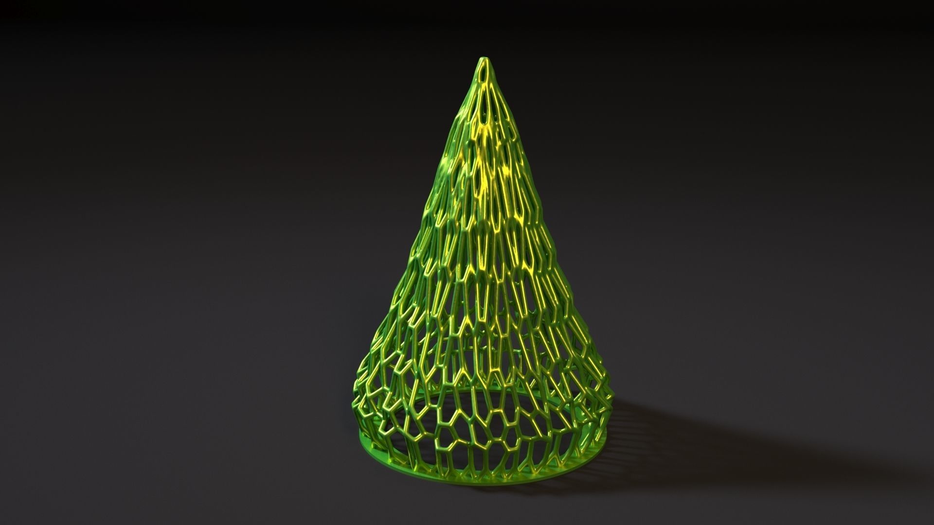 Christmas tree pass set 6 pieces 3D print model_13