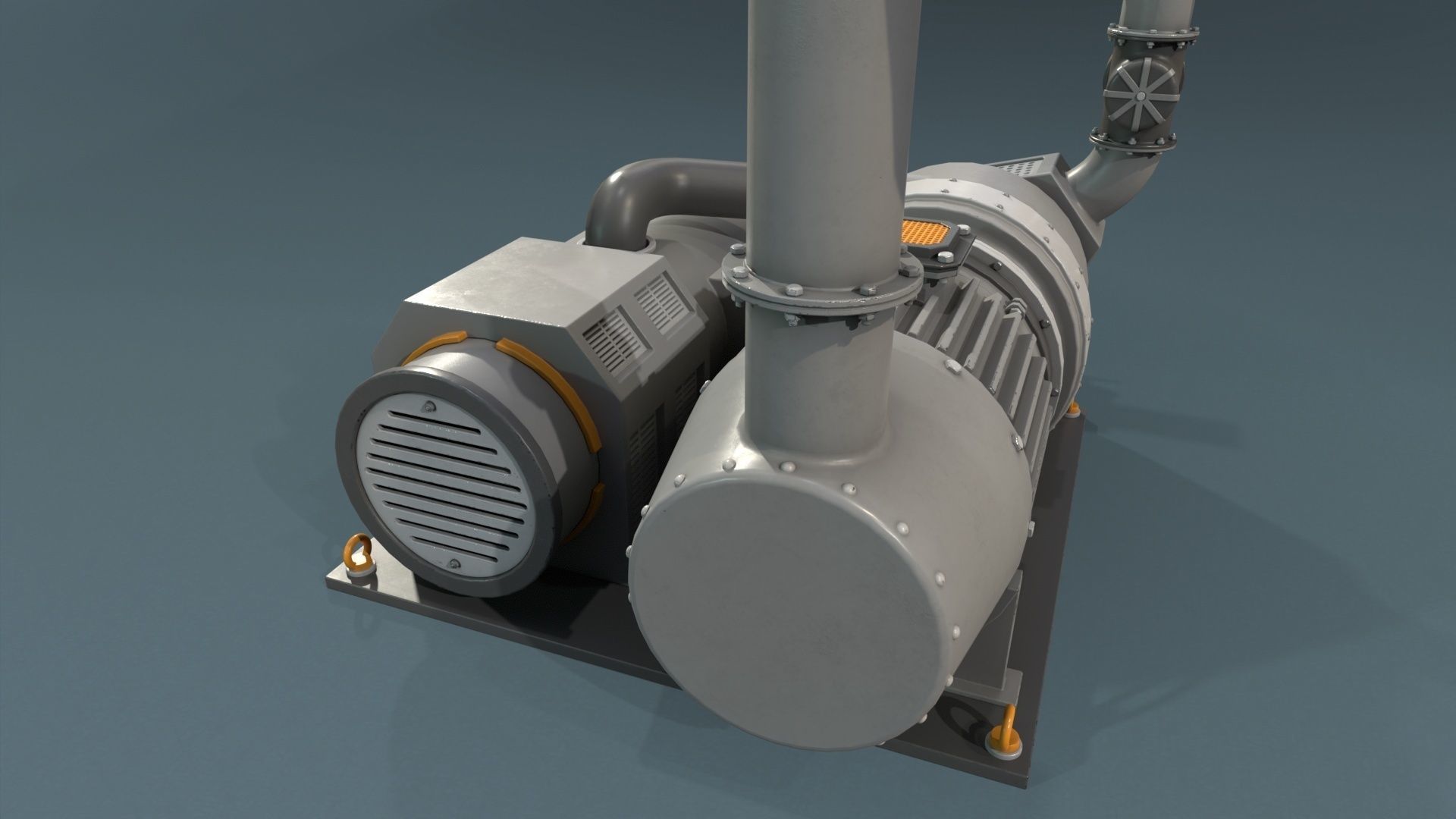 Industrial Units - 20 pieces Low-poly 3D model_12