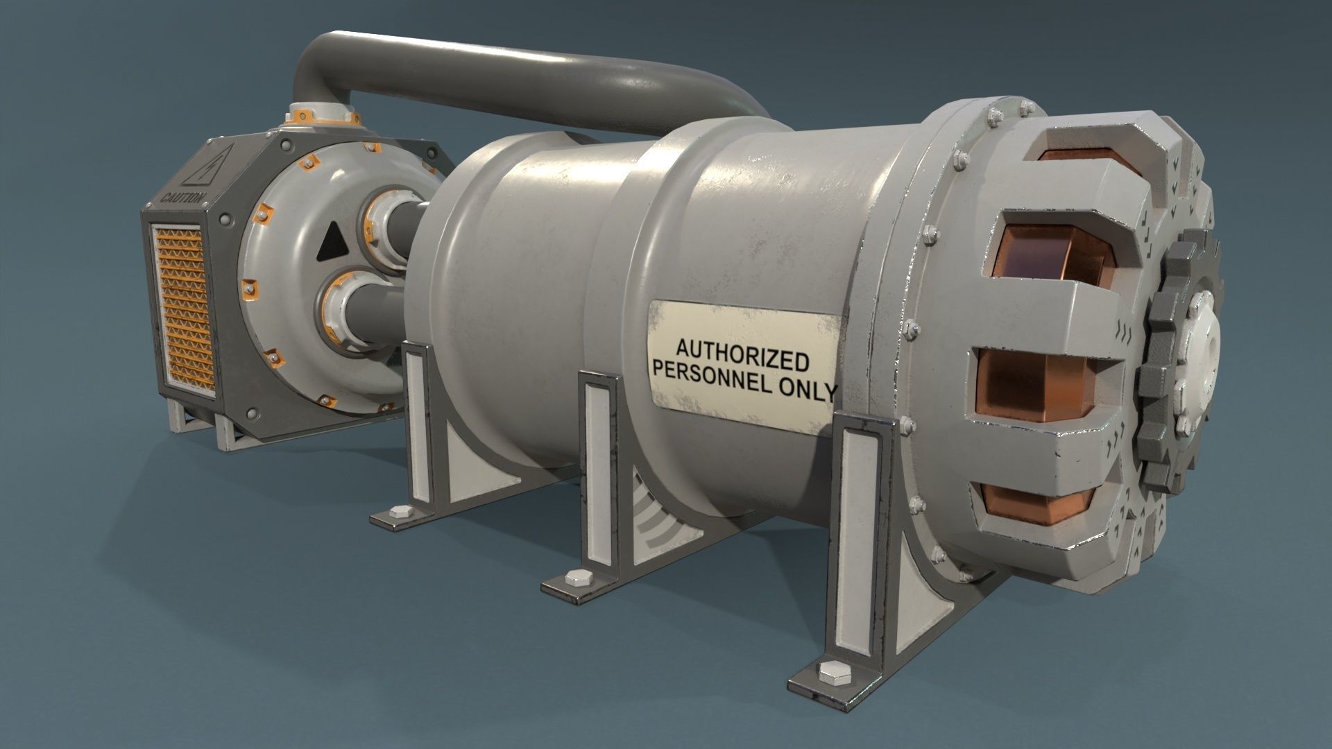 Industrial Units - 20 pieces Low-poly 3D model_10