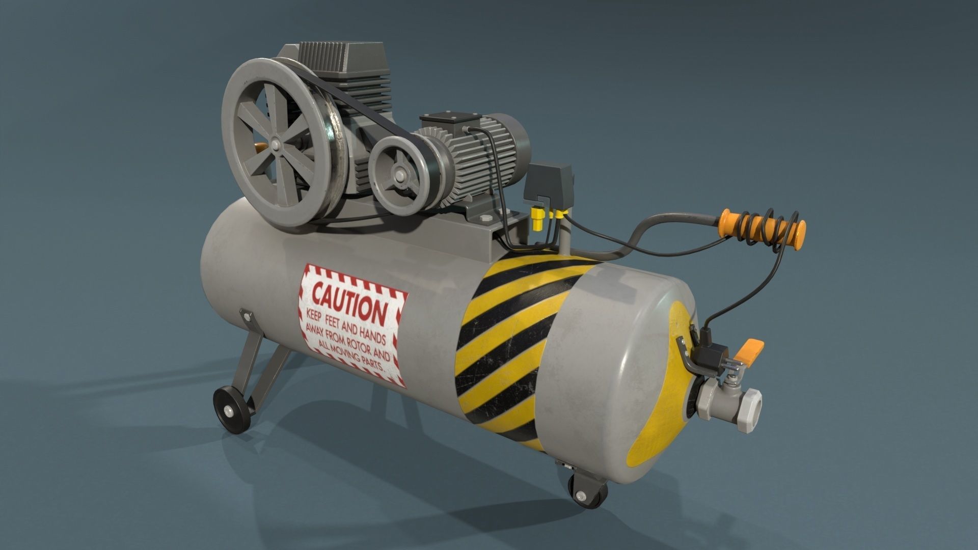 Industrial Units - 20 pieces Low-poly 3D model_29