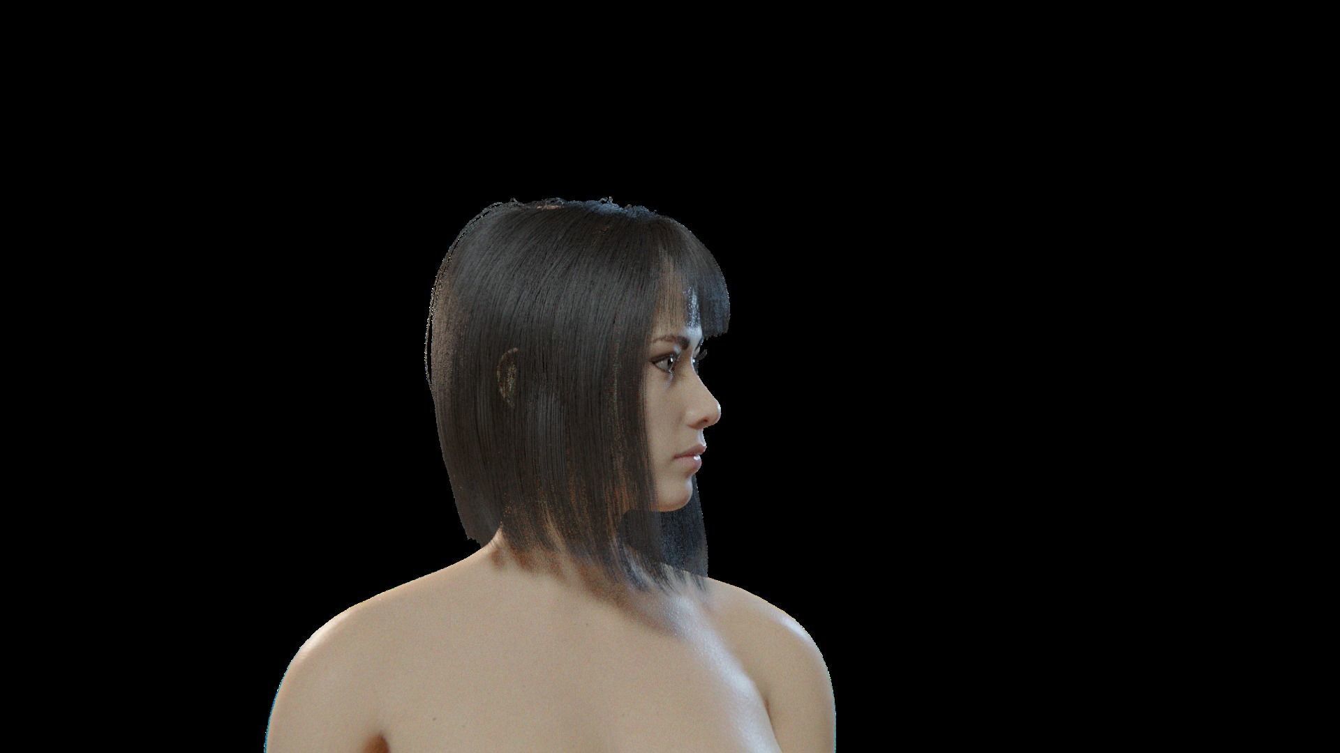 Chuni - Rigged Blender 3D model 3D model_14