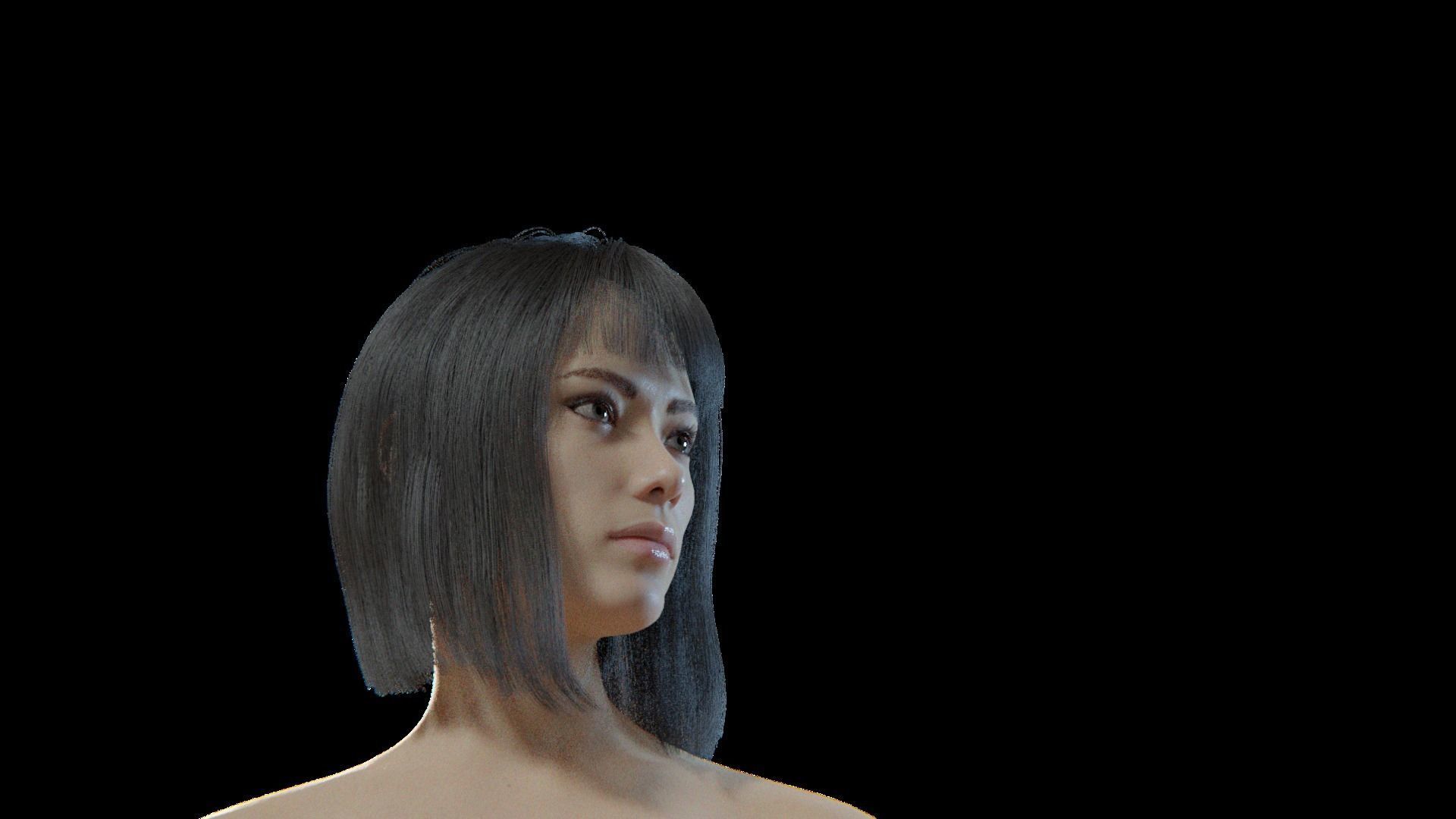 Chuni - Rigged Blender 3D model 3D model_16