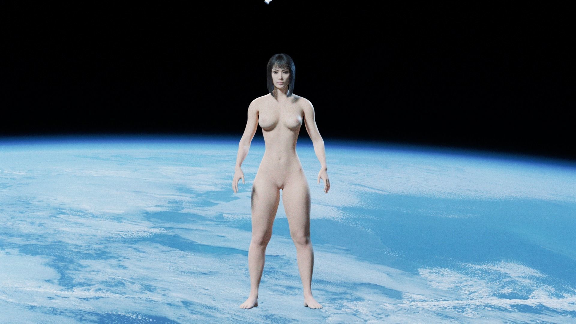 Chuni - Rigged Blender 3D model 3D model_19