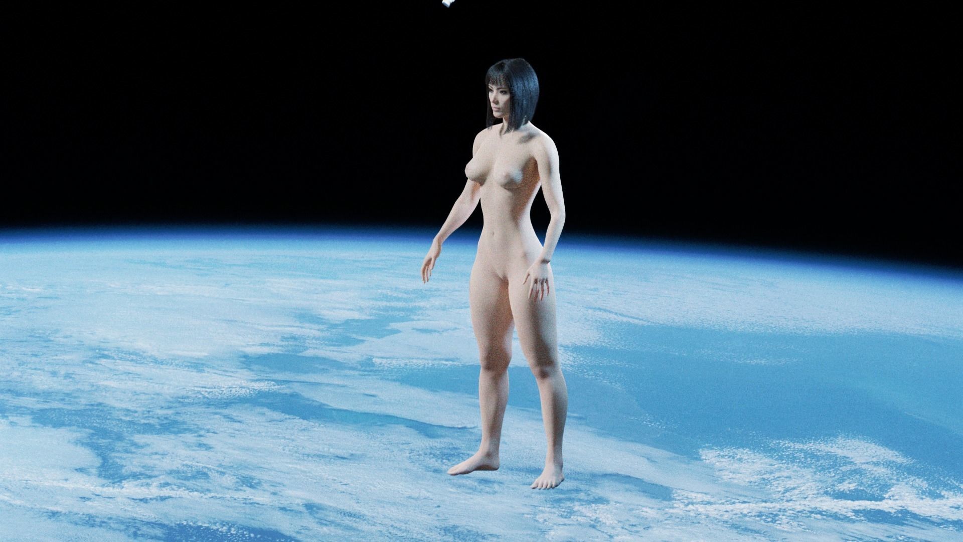 Chuni - Rigged Blender 3D model 3D model_17