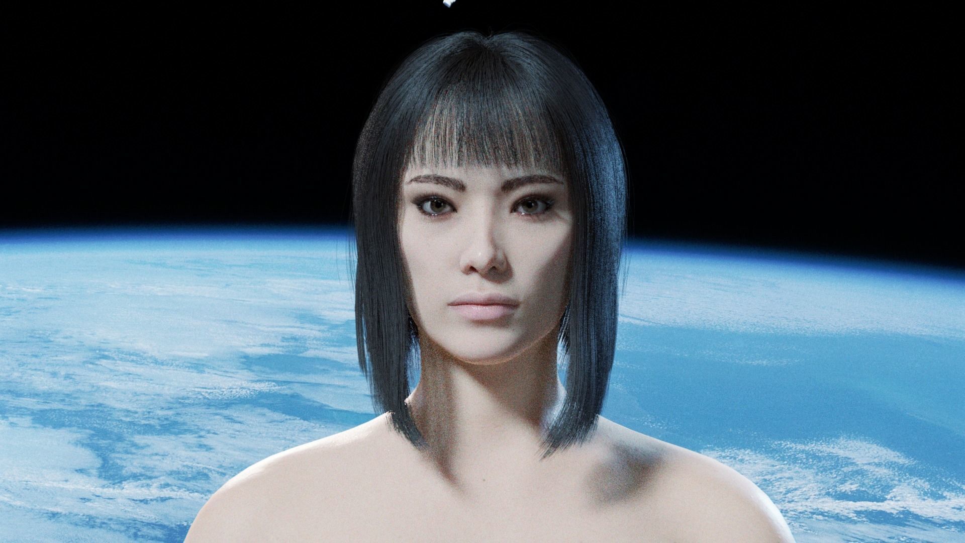 Chuni - Rigged Blender 3D model 3D model_1