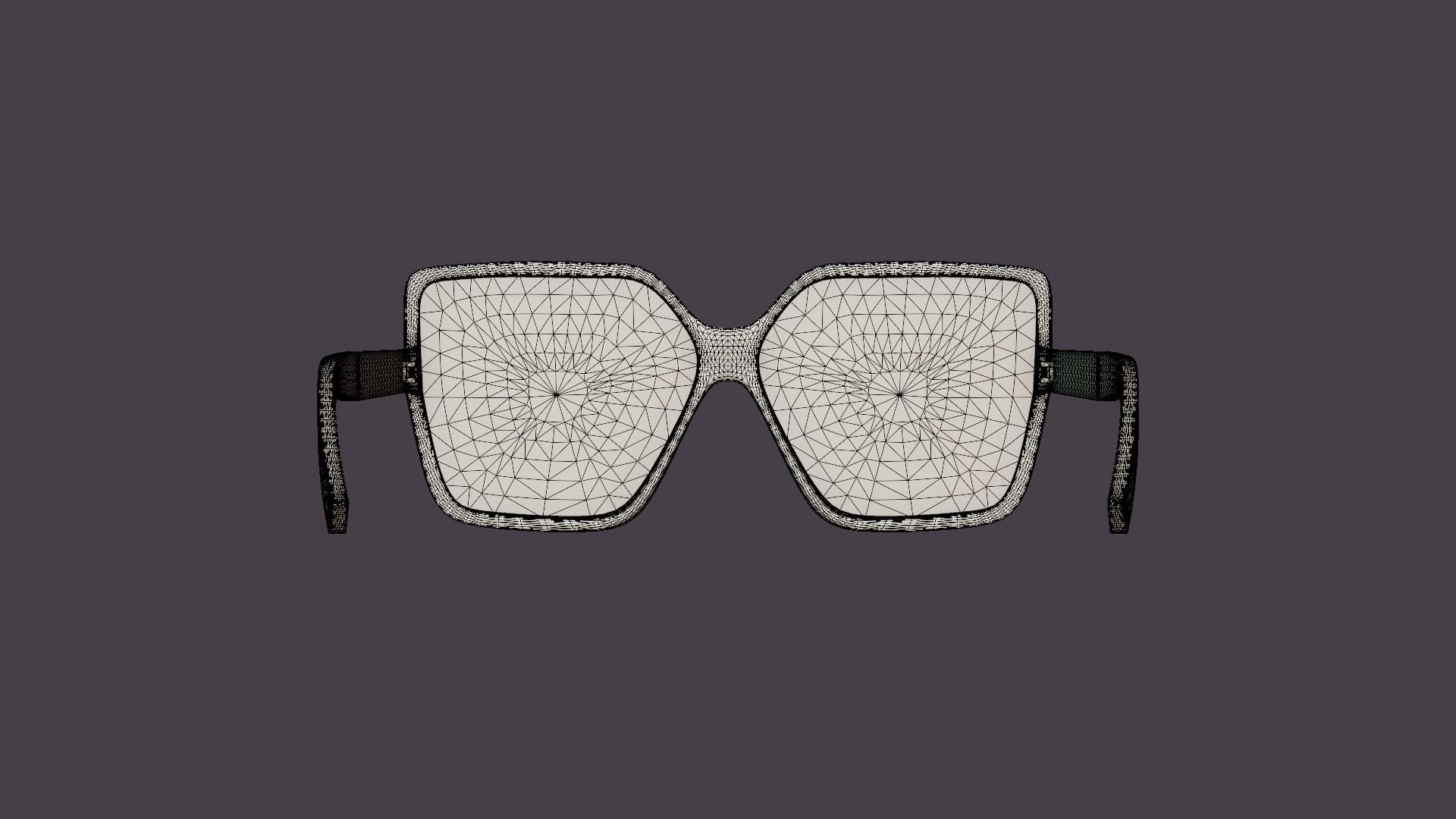 Saint Laurent - SL 232 BETTY Sunglasses Low-poly 3D model_5