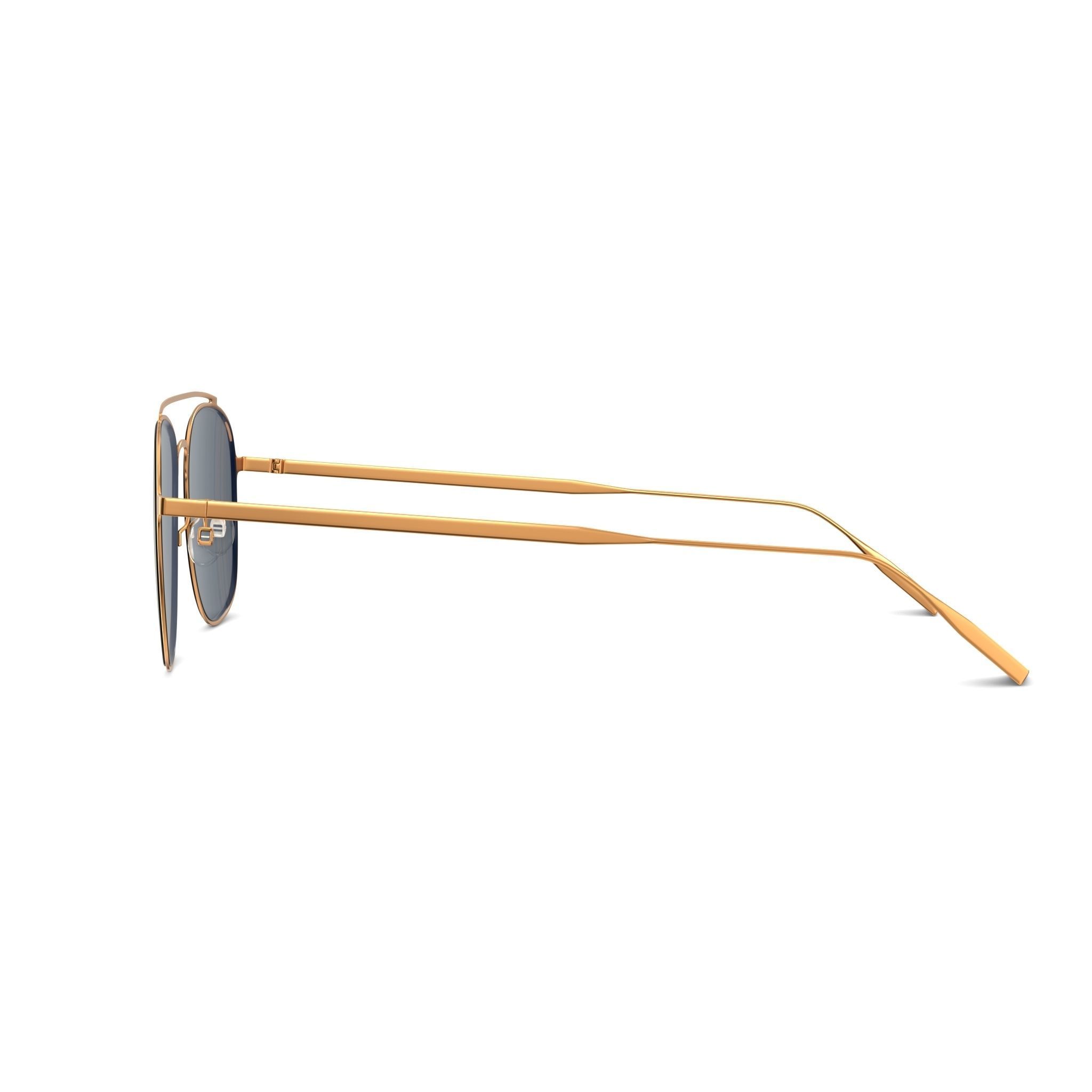 Tomas Maier - TM0007S 012 Sunglasses Low-poly 3D model_3