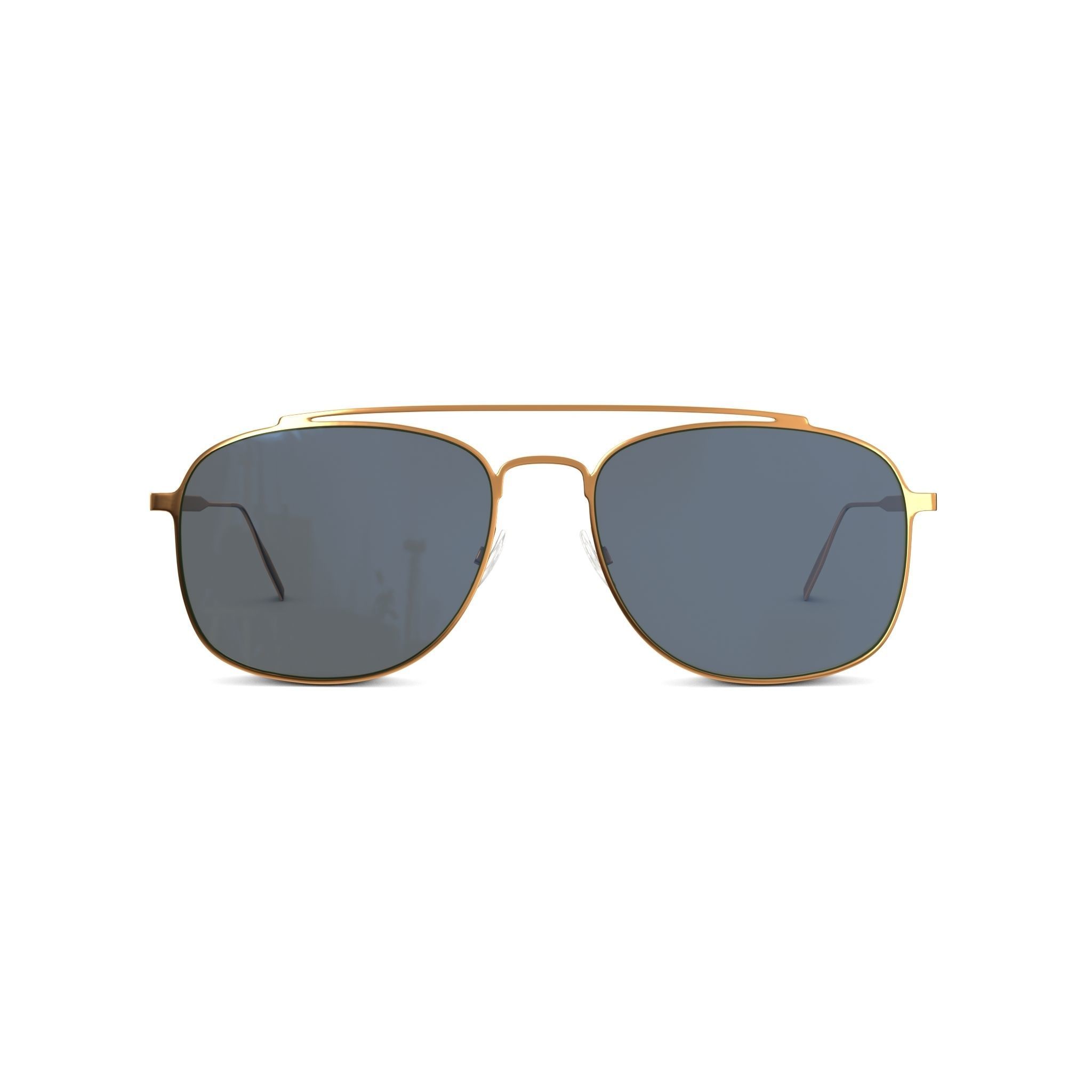 Tomas Maier - TM0007S 012 Sunglasses Low-poly 3D model_2