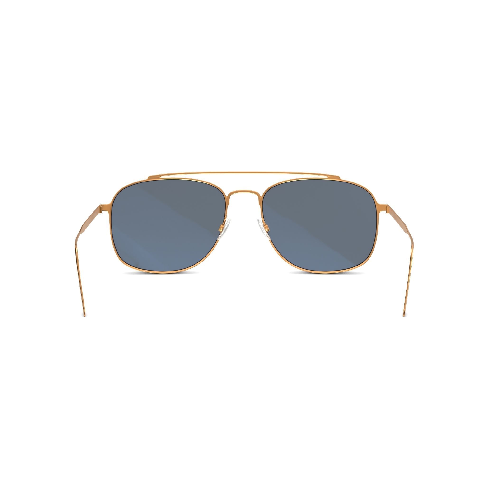 Tomas Maier - TM0007S 012 Sunglasses Low-poly 3D model_1