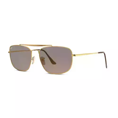 Ray-Ban Colonel - RB3560 910443 Sunglasses Low-poly 3D model