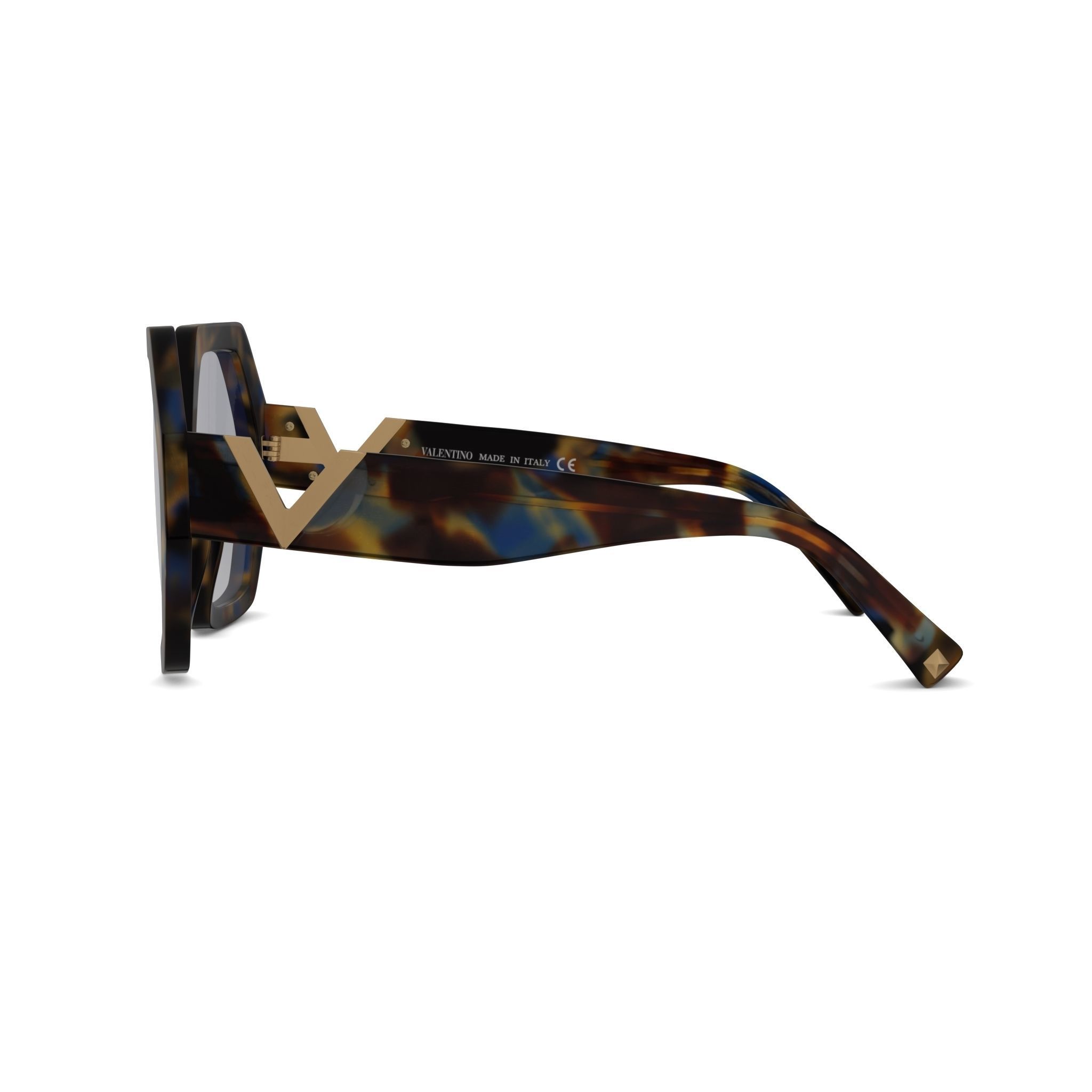 Valentino - 0VA4053 57 Sunglasses Low-poly 3D model_3