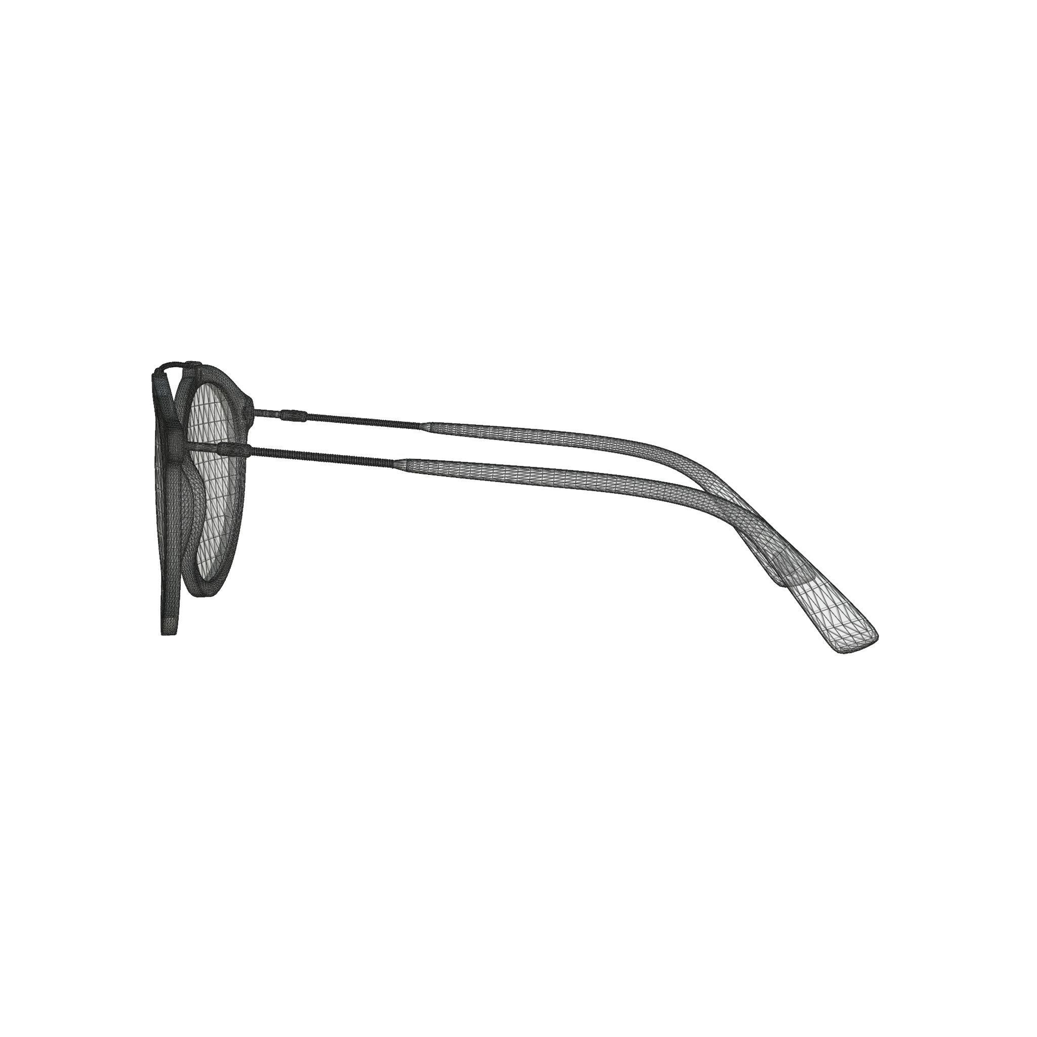 Web - WE0185 01V Sunglasses Low-poly 3D model_8